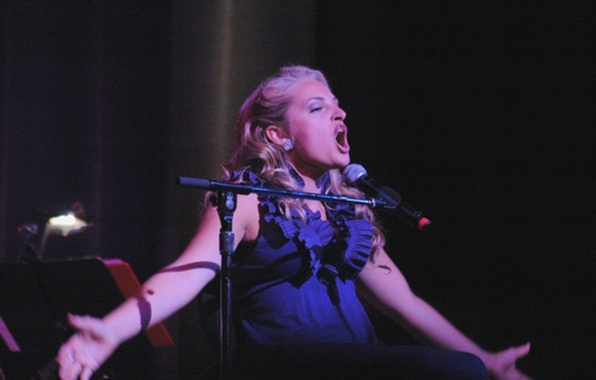 Ali Stroker at 'Broadway's Rising Stars III' at Town Hall