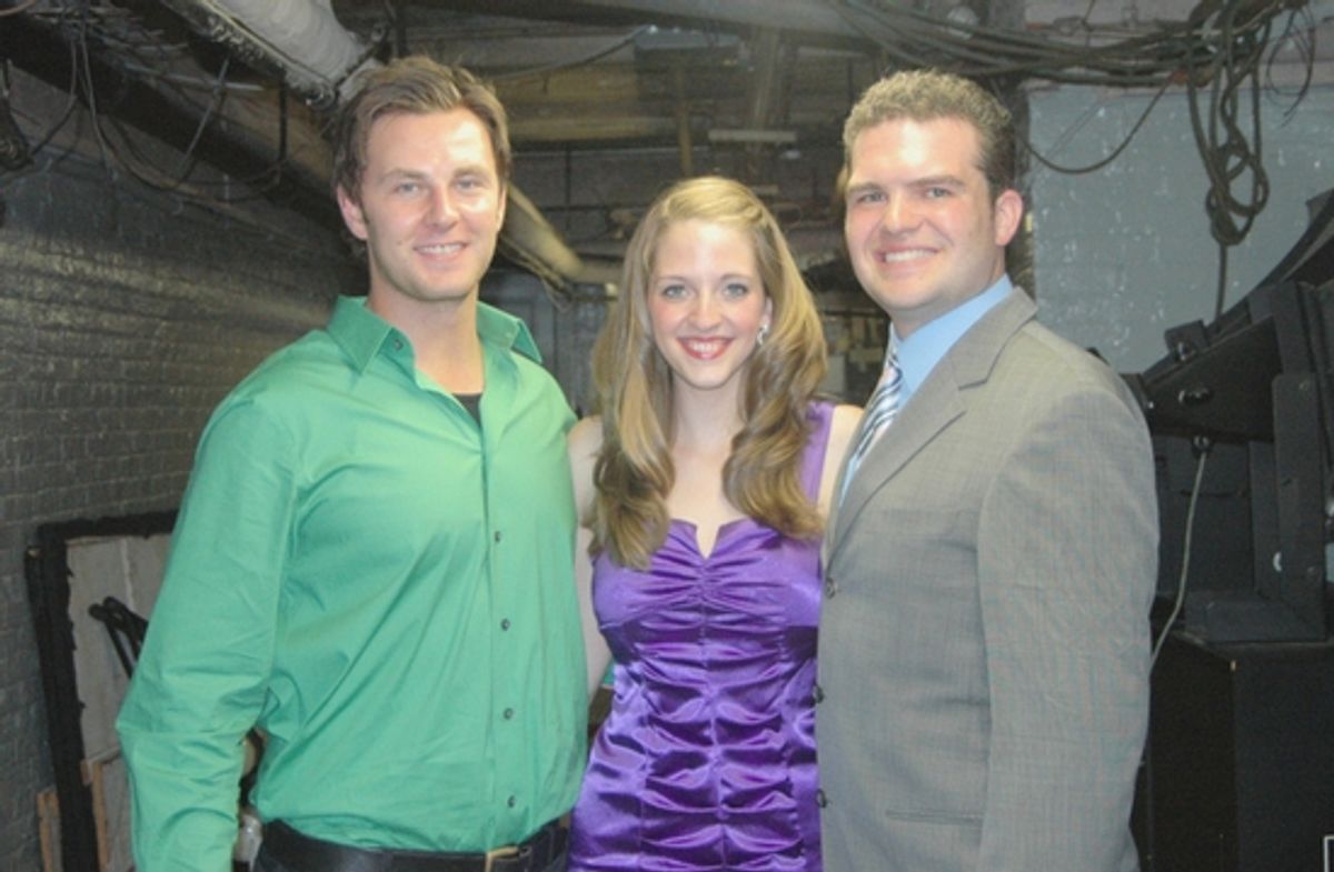 Eli Budwell, Jackie Washam and Adam Yankowy at 