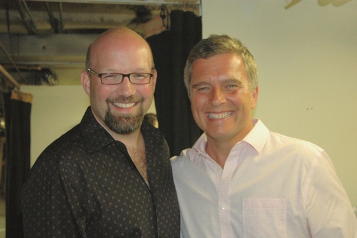 Scott Coulter and Daave Gaebler at 'Broadway's Rising Stars III' at Town Hall