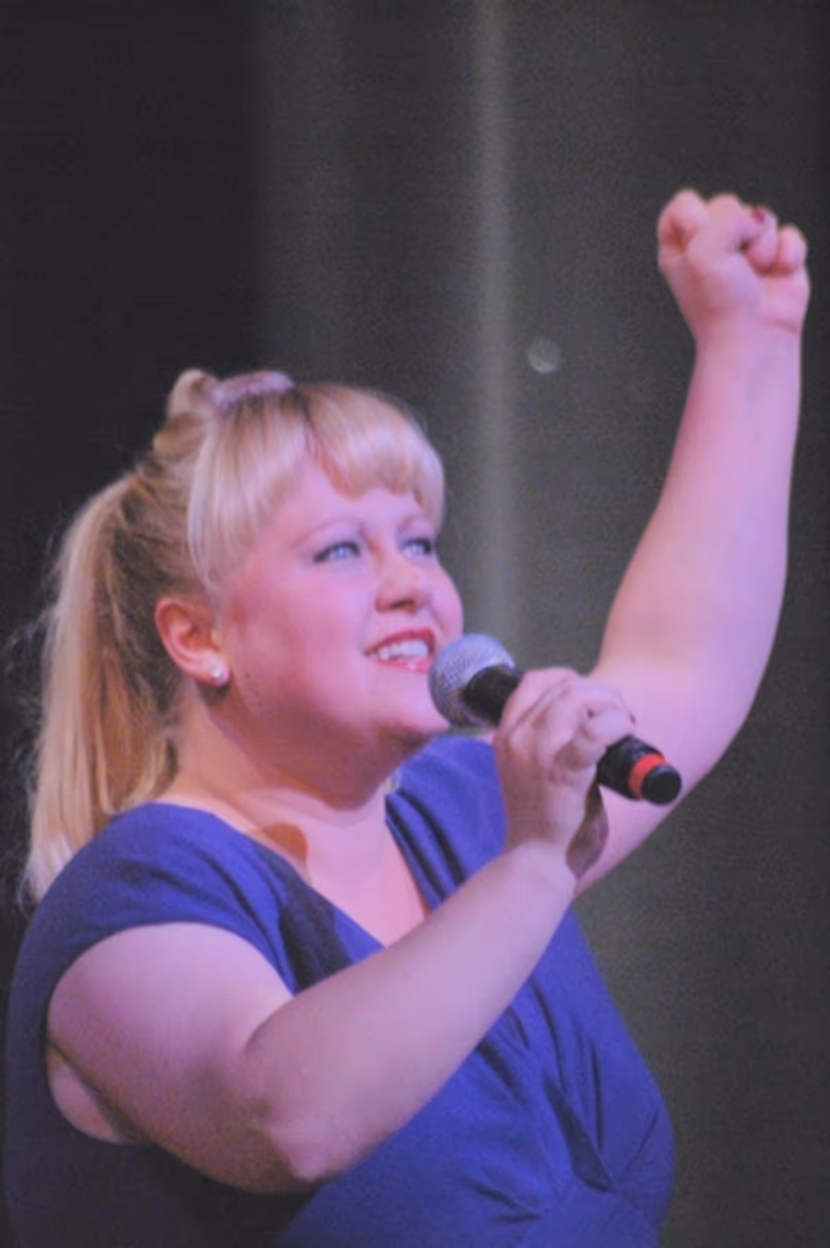 Tricia Burns at 'Broadway's Rising Stars III' at Town Hall