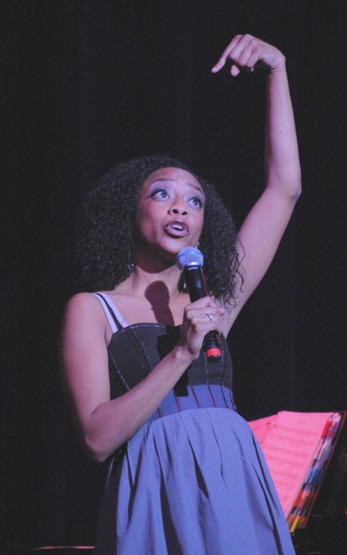 Rachael Ferrera at 'Broadway's Rising Stars III' at Town Hall