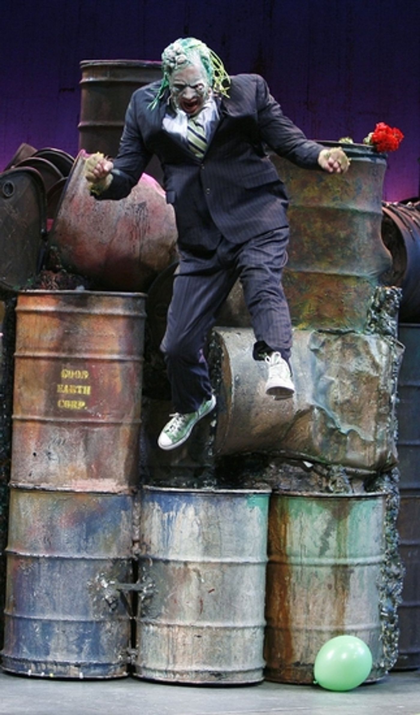 Photo Coverage: BWW Visits 'THE TOXIC AVENGER' - Nicholas Rodriguez Takes A Bow  Image