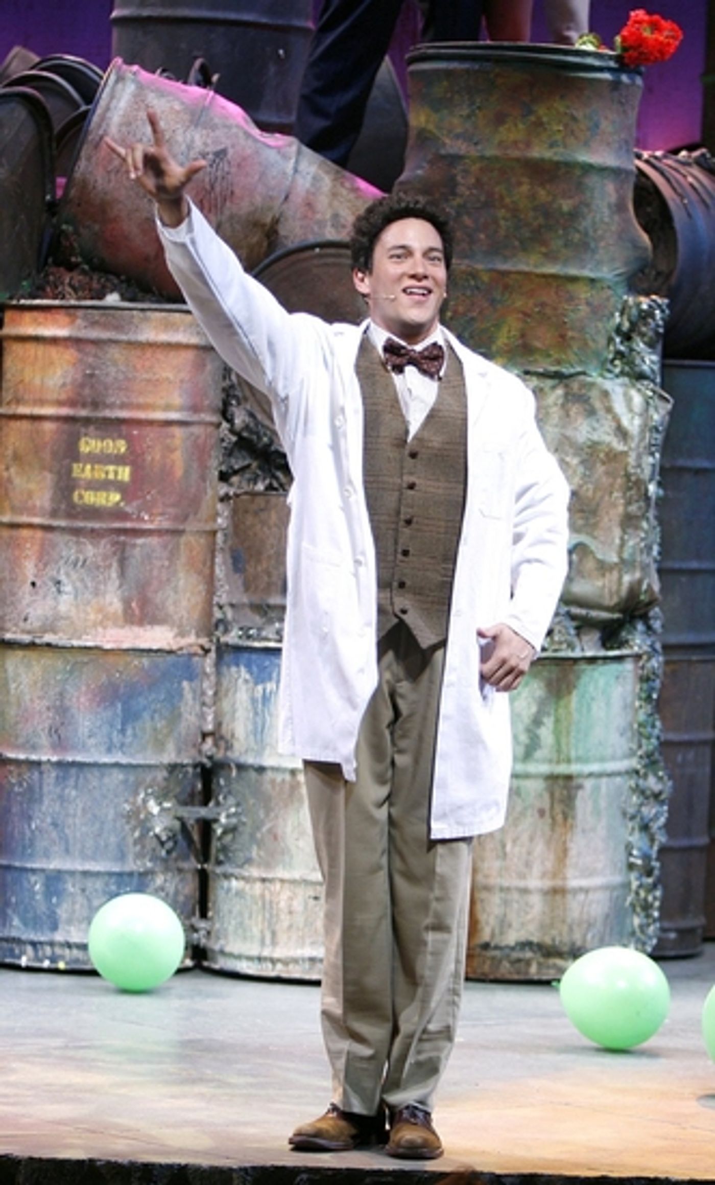 Photo Coverage: BWW Visits 'THE TOXIC AVENGER' - Nicholas Rodriguez Takes A Bow  Image