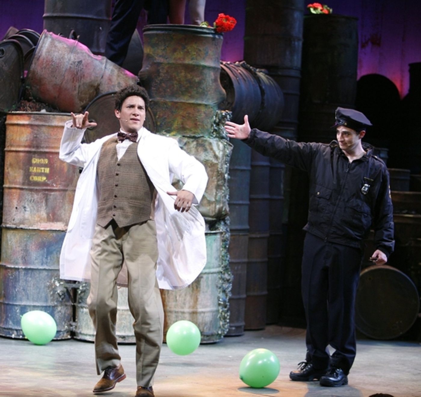 Photo Coverage: BWW Visits 'THE TOXIC AVENGER' - Nicholas Rodriguez Takes A Bow  Image