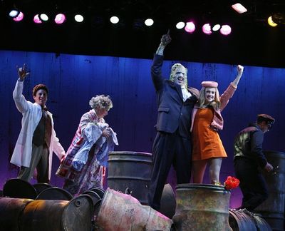 Nicholas Rodriguez, Nancy Opel, Nick Cordero, Celina Carvajal and Jonathan Root Photo