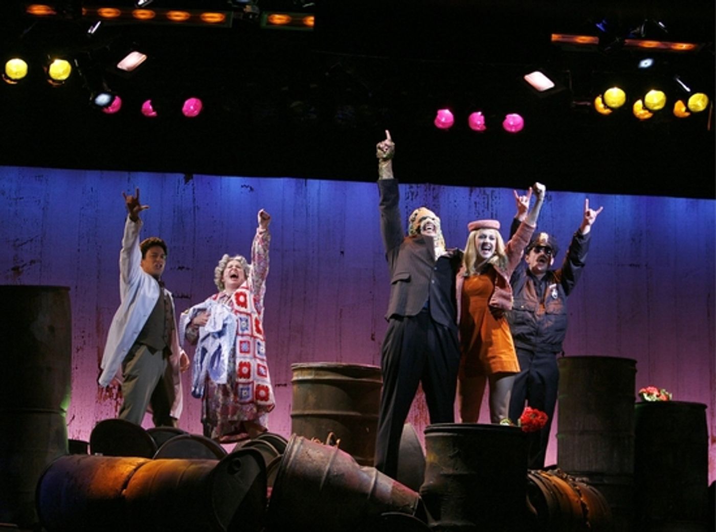 Photo Coverage: BWW Visits 'THE TOXIC AVENGER' - Nicholas Rodriguez Takes A Bow  Image