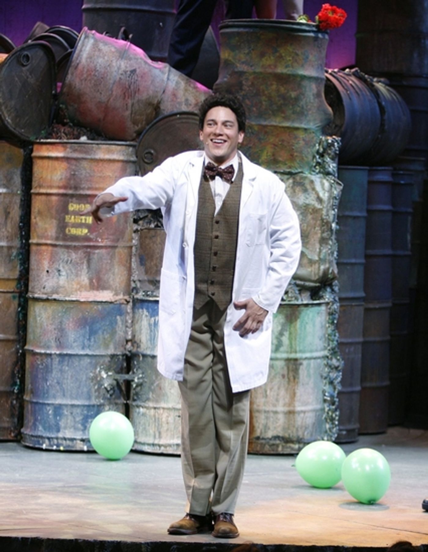 Photo Coverage: BWW Visits 'THE TOXIC AVENGER' - Nicholas Rodriguez Takes A Bow  Image