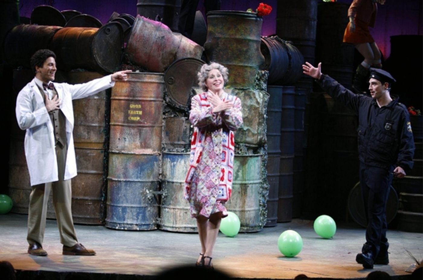 Photo Coverage: BWW Visits 'THE TOXIC AVENGER' - Nicholas Rodriguez Takes A Bow  Image