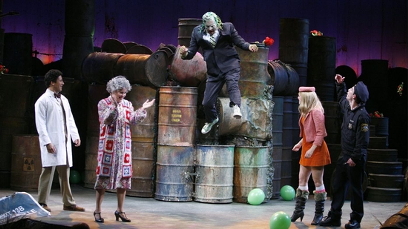 Photo Coverage: BWW Visits 'THE TOXIC AVENGER' - Nicholas Rodriguez Takes A Bow  Image