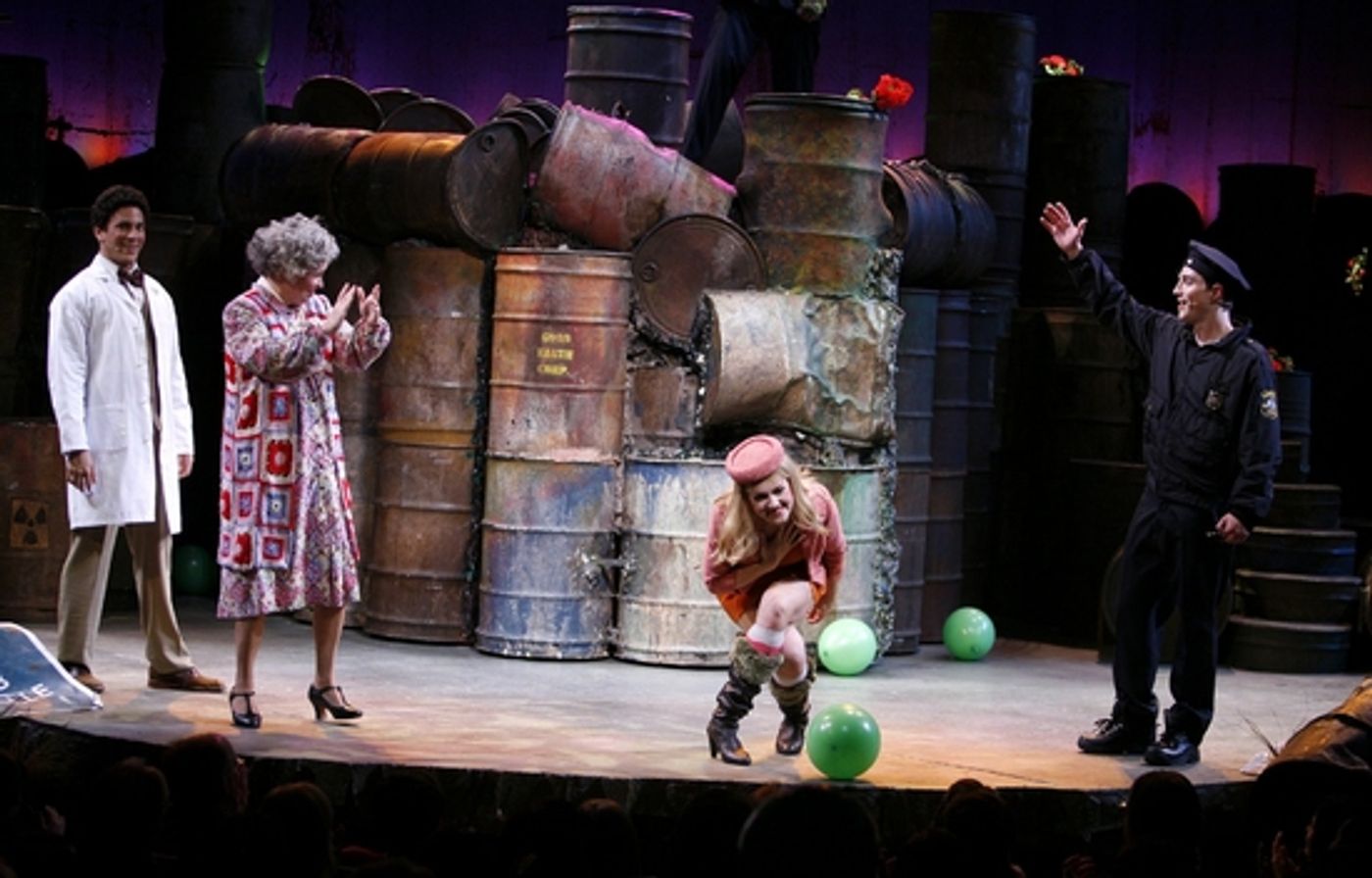 Photo Coverage: BWW Visits 'THE TOXIC AVENGER' - Nicholas Rodriguez Takes A Bow  Image