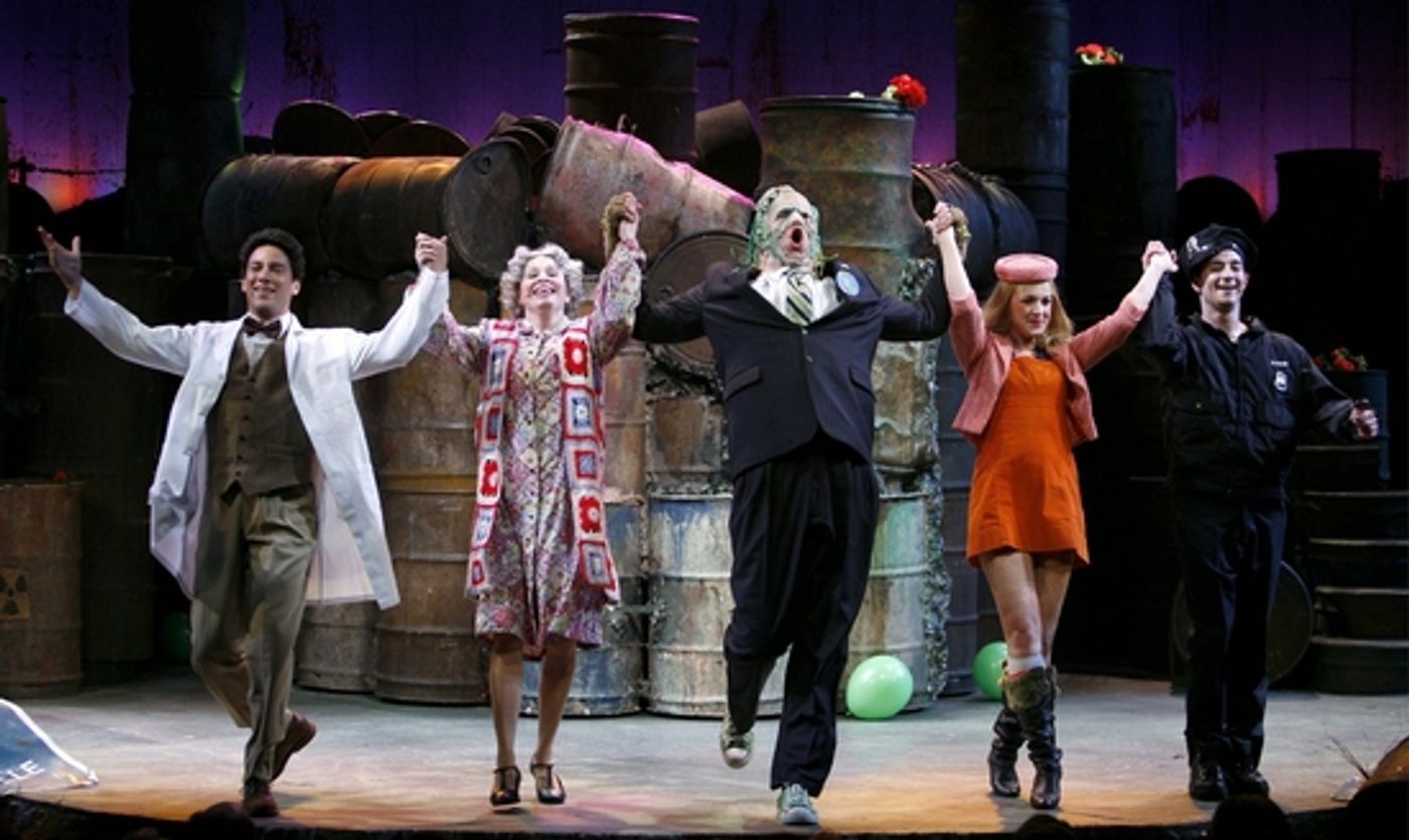 Photo Coverage: BWW Visits 'THE TOXIC AVENGER' - Nicholas Rodriguez Takes A Bow  Image