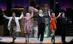 Nicholas Rodriguez, Nancy Opel, Nick Cordero, Celina Carvajal and Jonathan Root Photo