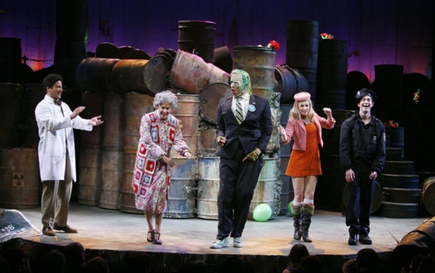 Photo Coverage: BWW Visits 'THE TOXIC AVENGER' - Nicholas Rodriguez Takes A Bow  Image