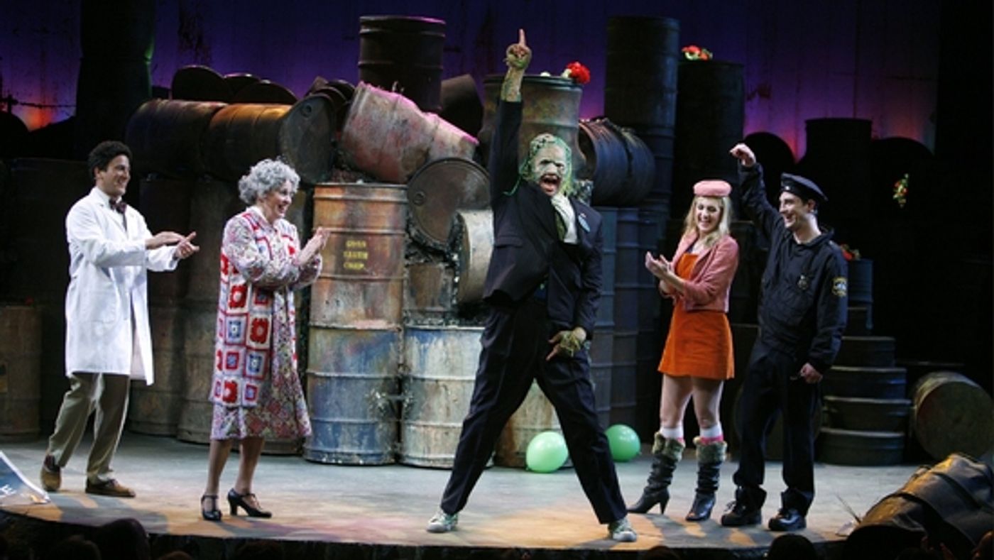 Photo Coverage: BWW Visits 'THE TOXIC AVENGER' - Nicholas Rodriguez Takes A Bow  Image