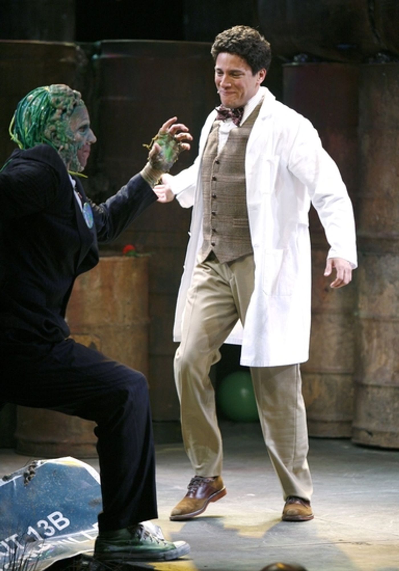 Photo Coverage: BWW Visits 'THE TOXIC AVENGER' - Nicholas Rodriguez Takes A Bow  Image