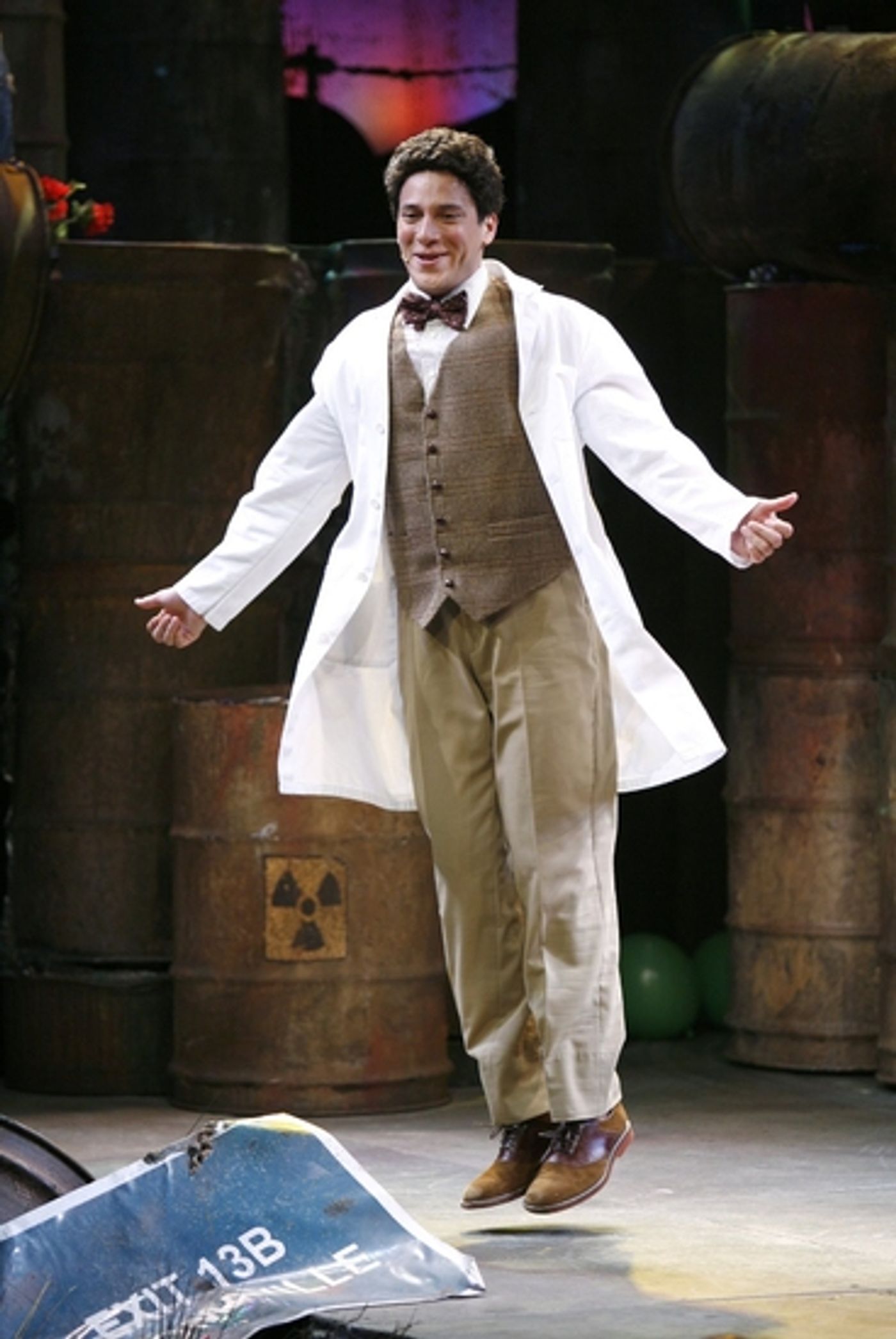 Photo Coverage: BWW Visits 'THE TOXIC AVENGER' - Nicholas Rodriguez Takes A Bow  Image