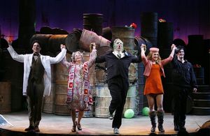 Nicholas Rodriguez, Nancy Opel, Nick Cordero, Celina Carvajal and Jonathan Root Photo