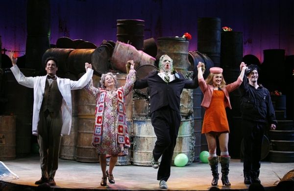 Nicholas Rodriguez, Nancy Opel, Nick Cordero, Celina Carvajal and Jonathan Root Photo