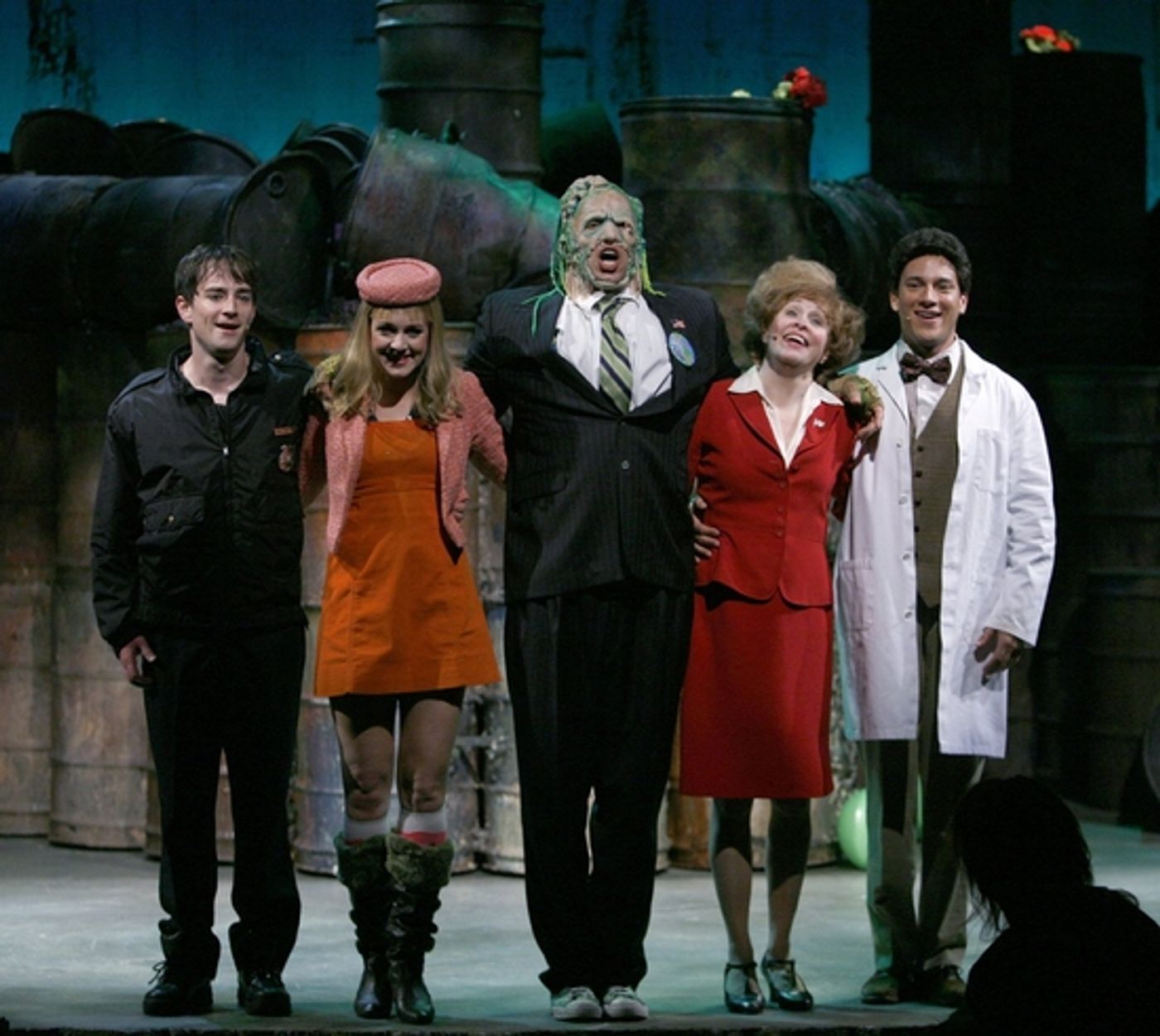 Photo Coverage: BWW Visits 'THE TOXIC AVENGER' - Nicholas Rodriguez Takes A Bow  Image