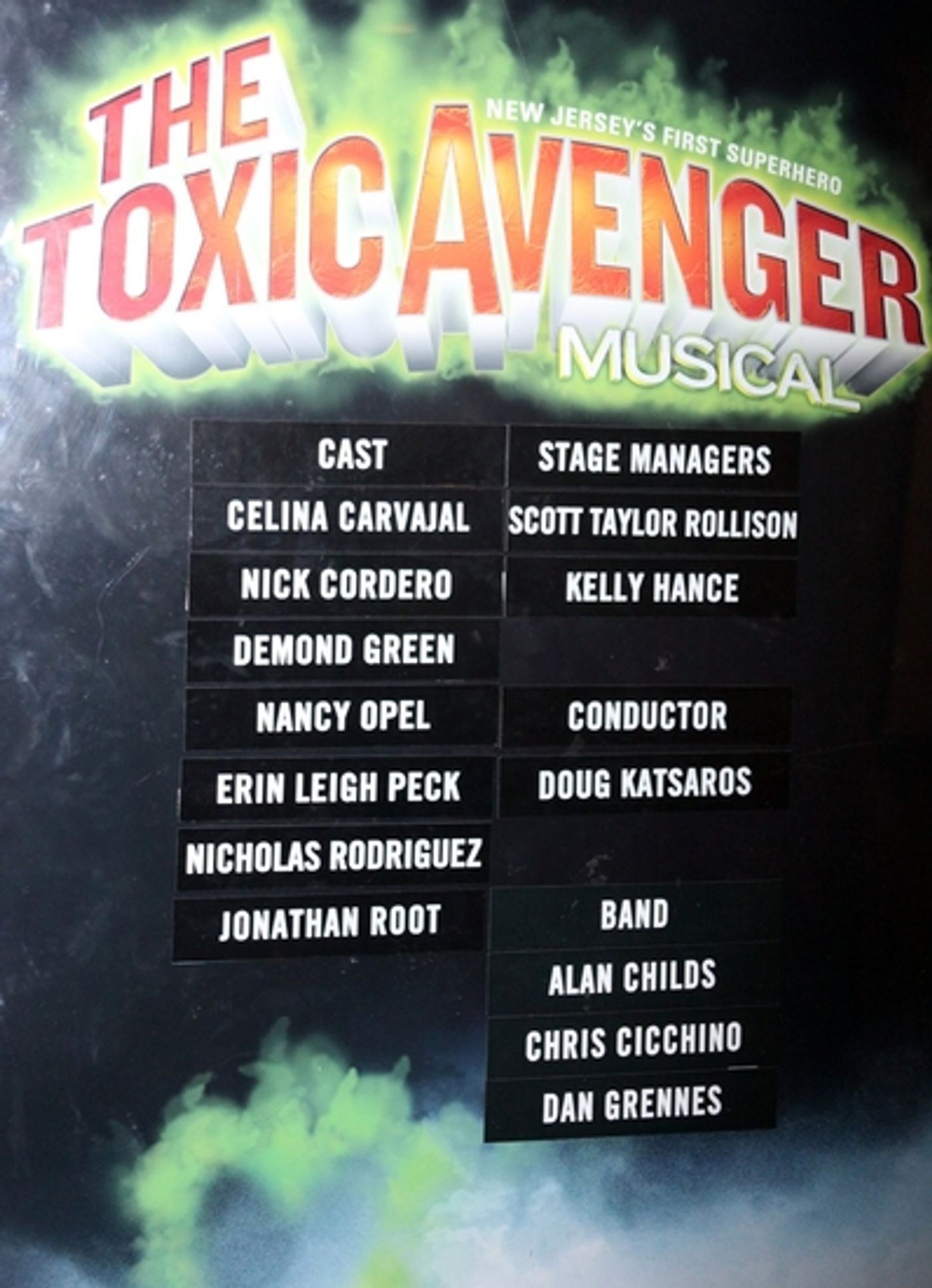 Photo Coverage: BWW Visits 'THE TOXIC AVENGER' - Nicholas Rodriguez Takes A Bow  Image