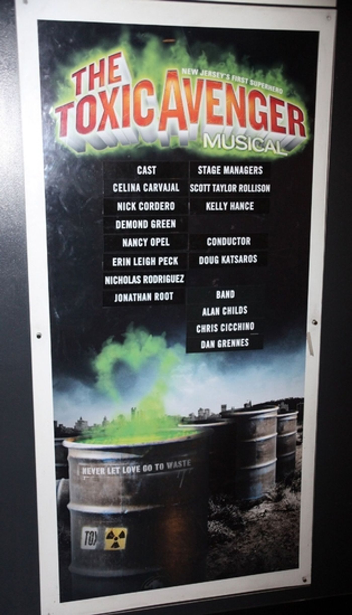 Photo Coverage: BWW Visits 'THE TOXIC AVENGER' - Nicholas Rodriguez Takes A Bow  Image