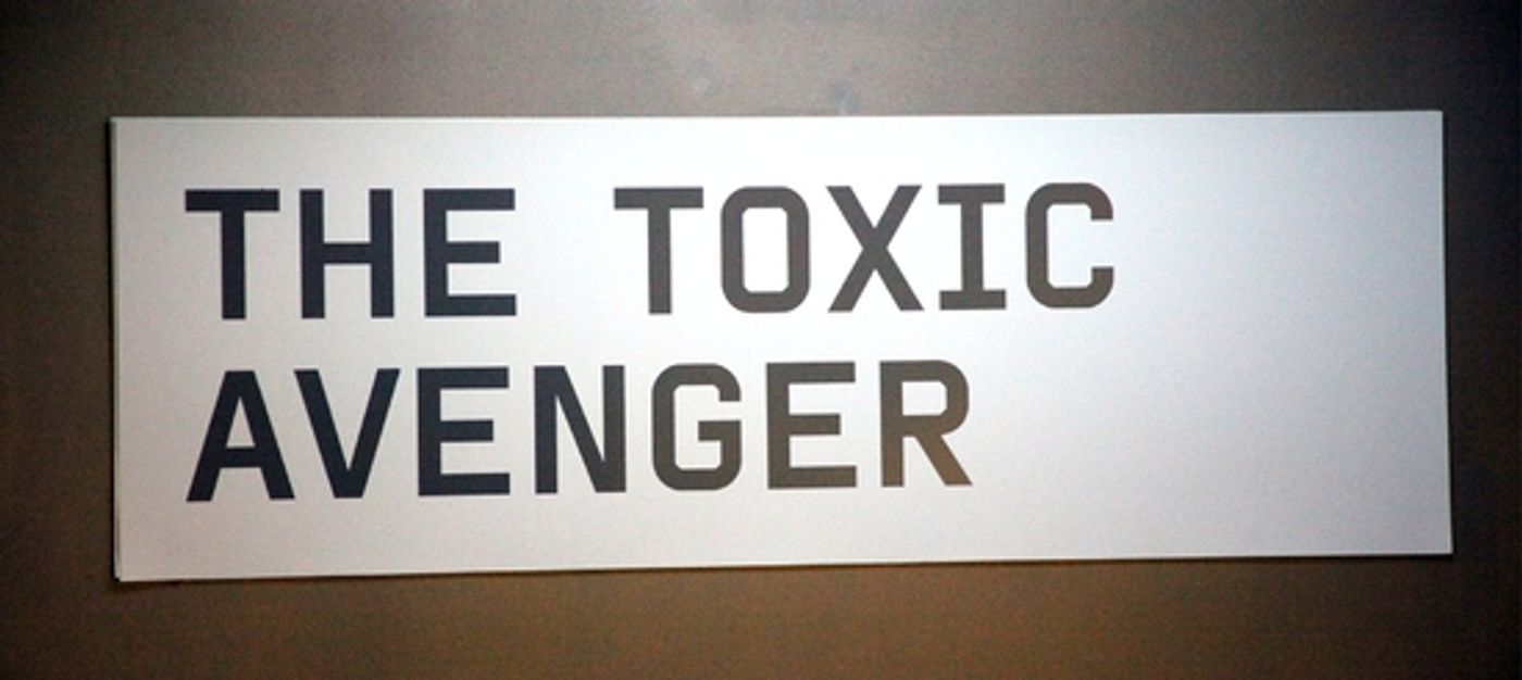 Photo Coverage: BWW Visits 'THE TOXIC AVENGER' - Nicholas Rodriguez Takes A Bow  Image