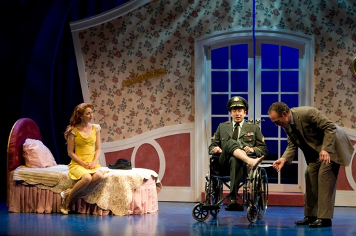 Erin Maguire, Chuck Ragsdale, and Mark Jacoby at 