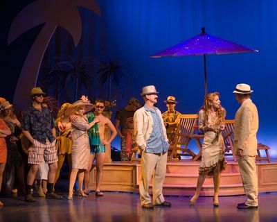 John-Charles Kelly, Erin Maguire, Mark Jacoby, and company Photo