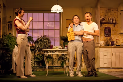 Stephen Kunken, Nate Corddry, and Paul Sparks Photo