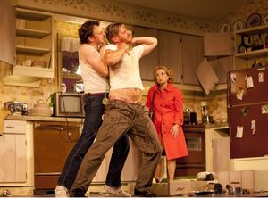 Nate Corddry, Paul Sparks, and Debra Jo Rupp @ BroadwayWorld Nate Corddry, Paul Sparks, and Debra Jo Rupp Photo