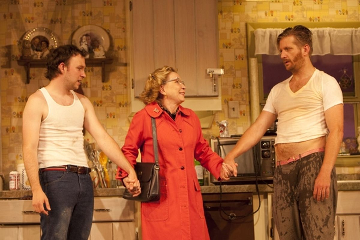 Nate Corddry, Debra Jo Rupp, and Paul Sparks at 