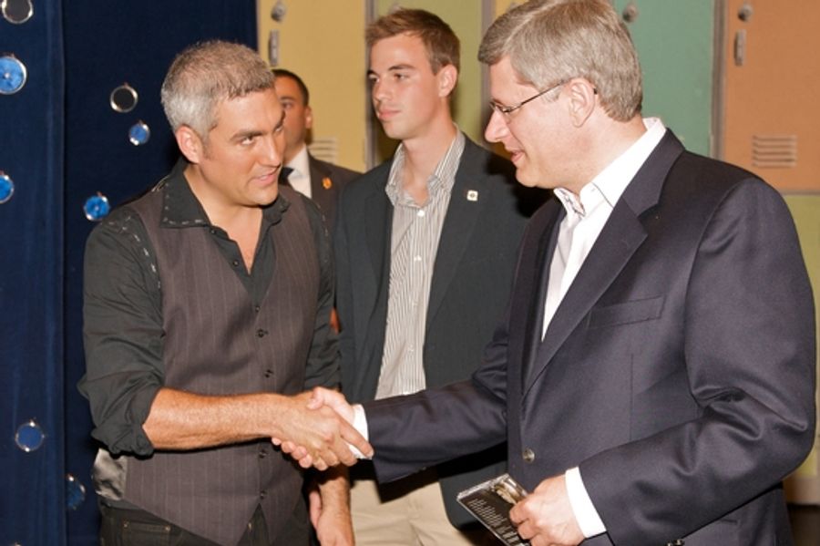 Photo Flash: GREASE Is the Word in Canada! Hicks Meets Harper In Ottawa Image