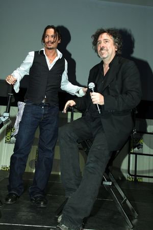 Johnny Depp and Tim Burton @ BroadwayWorld Johnny Depp and Tim Burton Photo