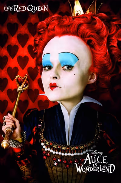 Helena Bonham Carter as the Red Queen Photo