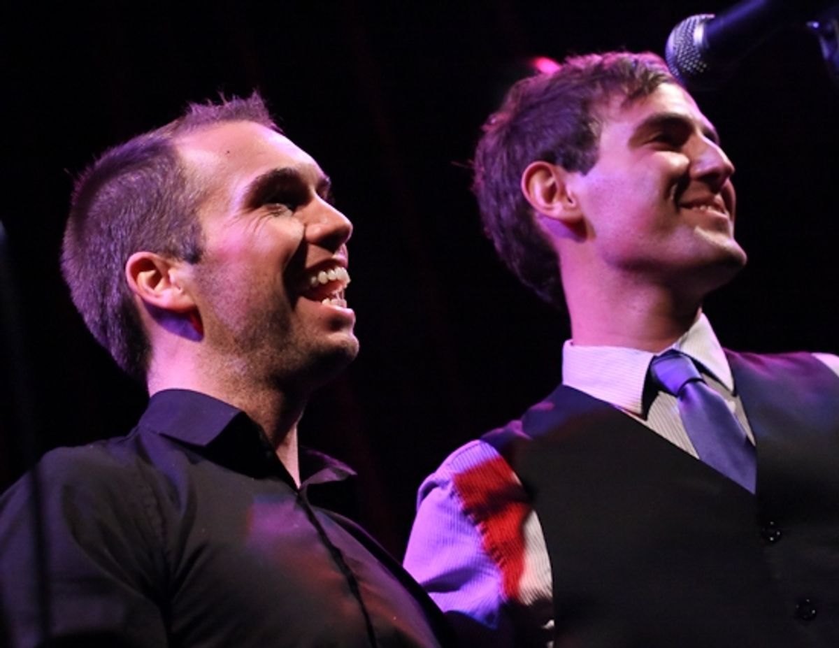 Geoffrey Kidwell and Morgan Karr at 