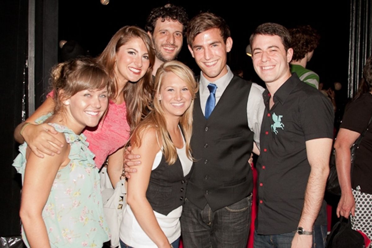 Ryan Fergusson, Bailey Hanks, Sh-K-Boom/Ghostlight Records Noah Cornman, Morgan Karr, and Director Travis Griesler at 