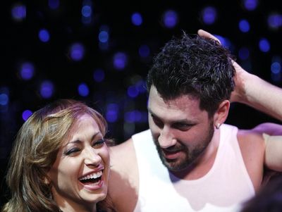 Karina Smirnoff and Maksim Chmerkovskiy Photo