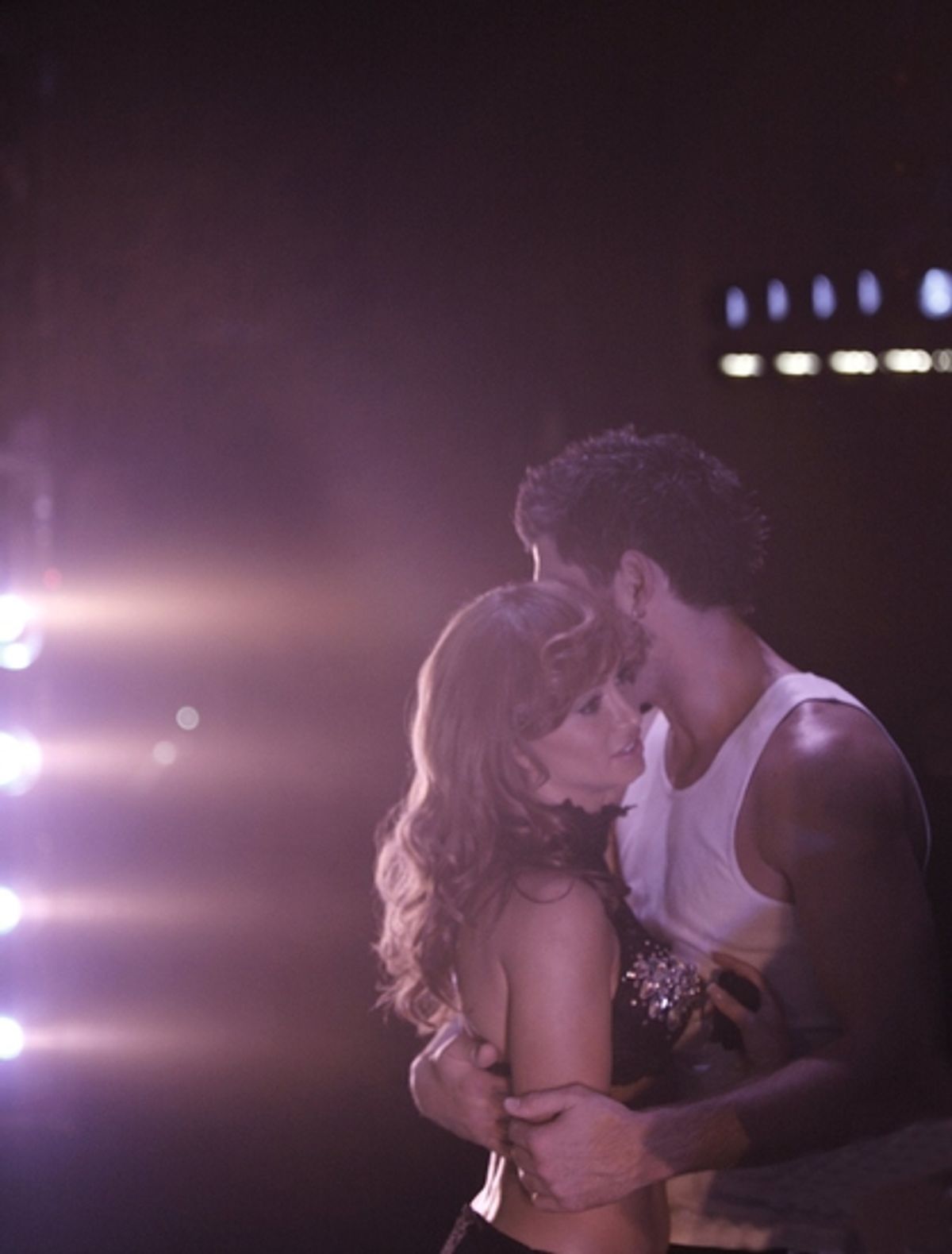 Karina Smirnoff and Maksim Chmerkovskiy at 