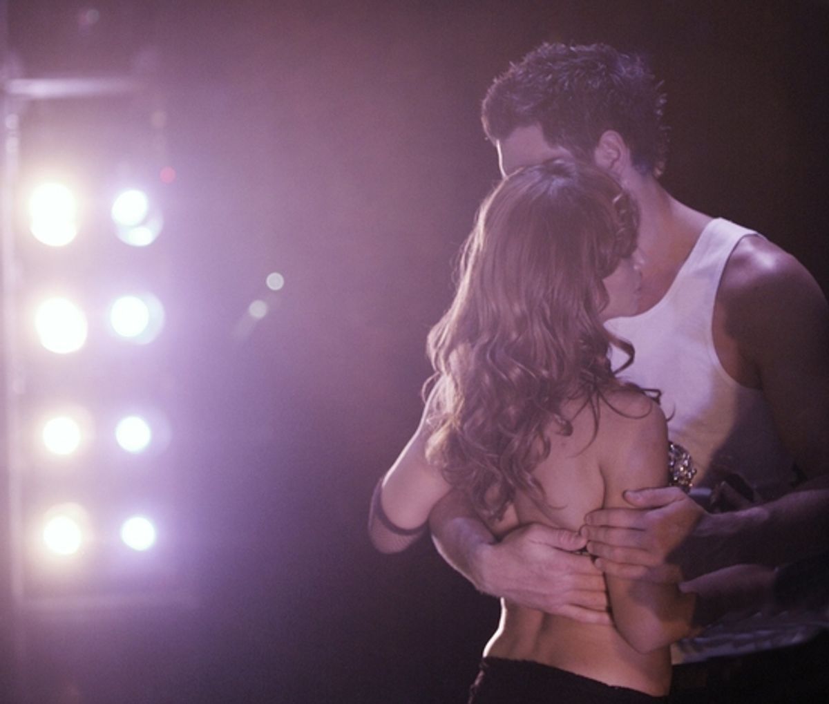 Karina Smirnoff and Maksim Chmerkovskiy at 