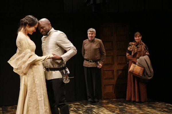 Elisabeth Waterston, Sean Patrick Thomas, John Campion, and Kate Forbes Photo