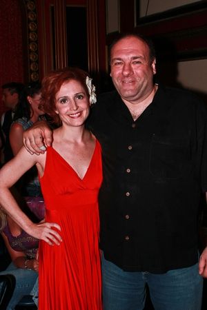 Tricia Brouk and James Gandolfini @ BroadwayWorld Tricia Brouk and James Gandolfini Photo