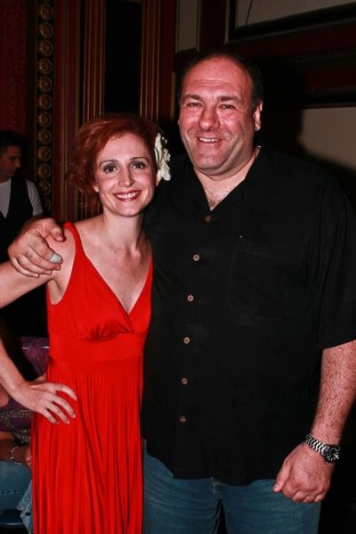 Tricia Brouk and James Gandolfini Photo