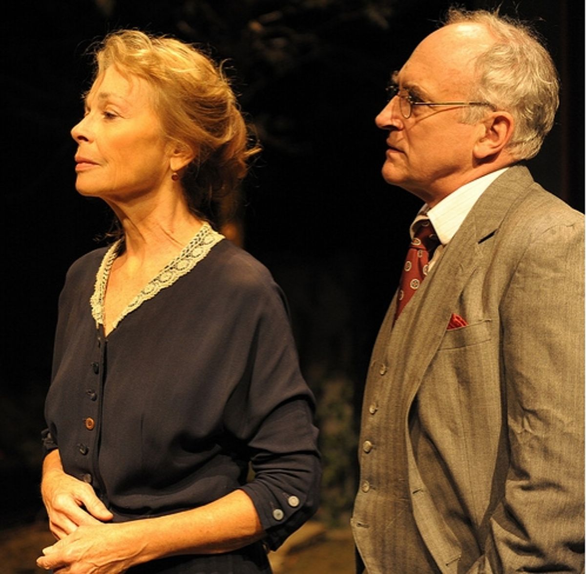 Maureen Anderman and Jeffrey DeMunn at Vassar & New York Stage And Film's Powerhouse's VERA LAUGHED  