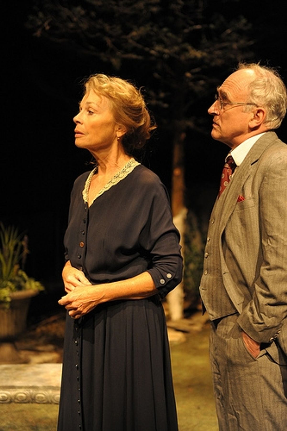 Maureen Anderman and Jeffrey DeMunn at Vassar & New York Stage And Film's Powerhouse's VERA LAUGHED  