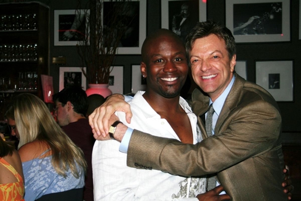 Tituss Burgess and Jim Caruso at 