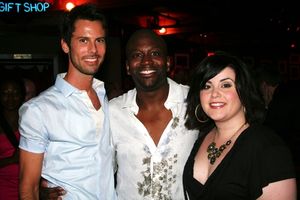 Sol Baird, Tituss Burgess and Heather Hicks
 Photo