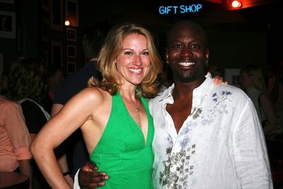 Julie Reiber and Tituss Burgess Photo