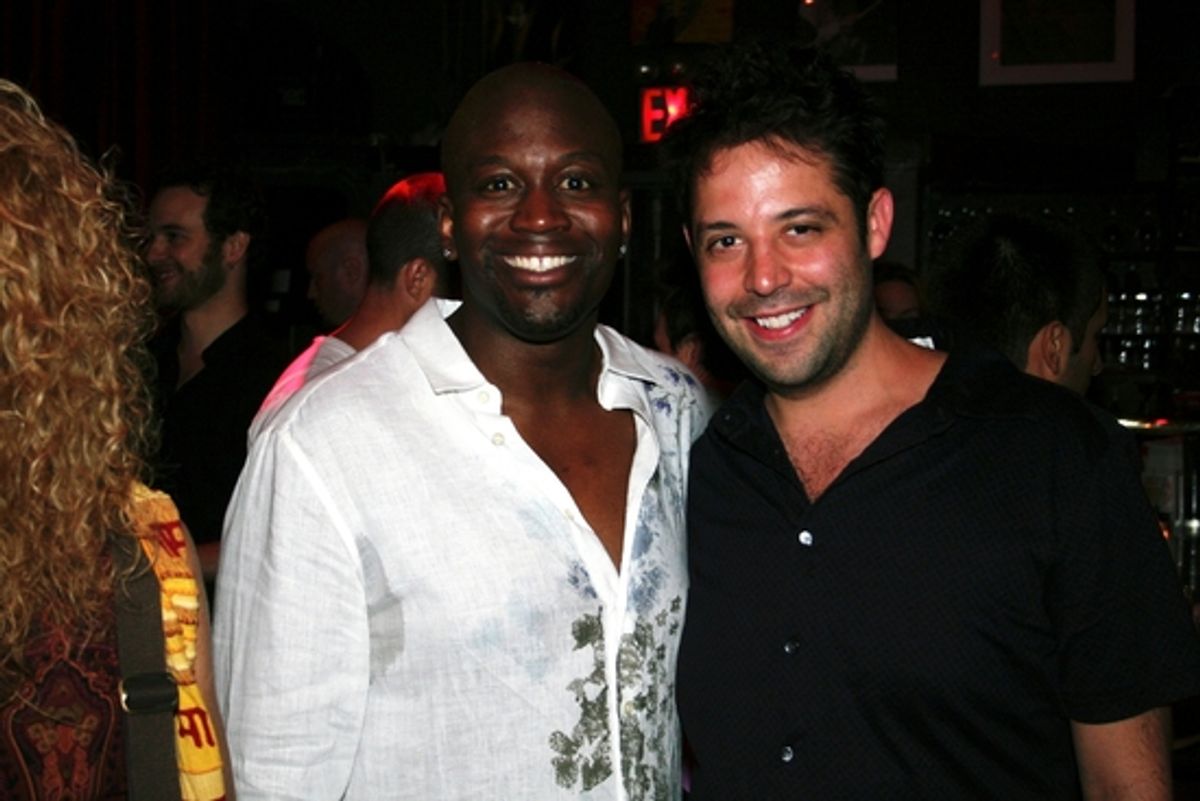 Tituss Burgess and Steve Rosen at 