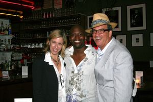 Cathleen Murphy, Tituss Burgess and Leeds Levy @ BroadwayWorld Cathleen Murphy, Tituss Burgess and Leeds Levy Photo