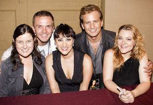 Grammy winner Paula Cole, Upright producer Shane Scheel, Eden Espinosa, Upright producer Chris Isaacson, Audra Mae for "ME" - Ford Amphitheatre @ BroadwayWorld Grammy winner Paula Cole, Upright producer Shane Scheel, Eden Espinosa, Upright produ Photo